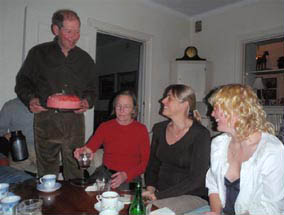The master of the tarts Jim Danielsson, Gun Adolfsson, Louisa Rolandsdotter and Hanna Liljebäck 2009